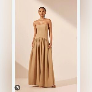 Shona Joy Vento lace up dress